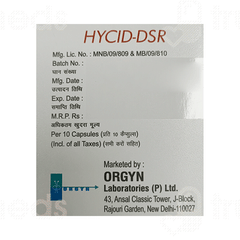 Hycid Dsr Capsule 10