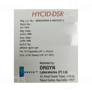 Hycid Dsr Capsule 10