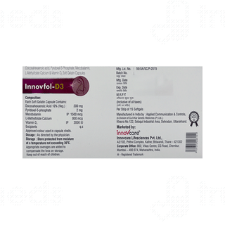 Innovfol D3 Capsule 15