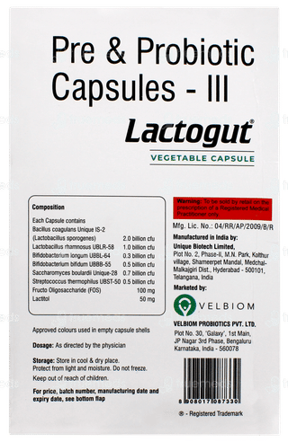 Lactogut Capsule 10