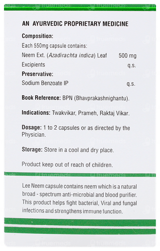 Lee Neem Capsule 40