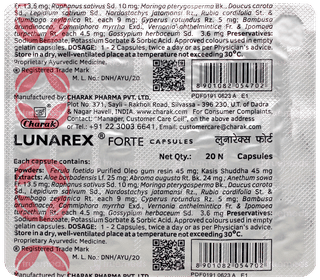 Lunarex Forte Capsule 20