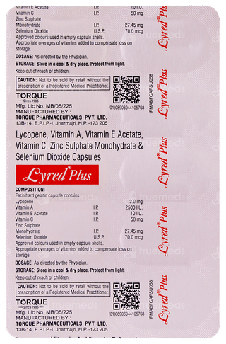 Lyred Plus Capsule 10