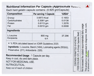 M Torr 800 Capsule 10