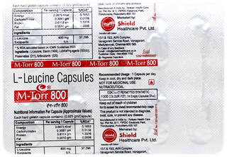 M Torr 800 Capsule 10