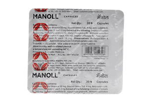 Manoll Capsule 20 - Uses, Side Effects, Dosage, Price | Truemeds