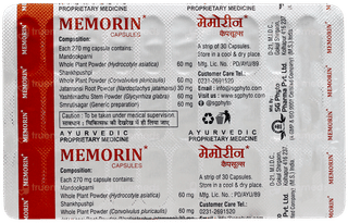 Memorin Capsule 30