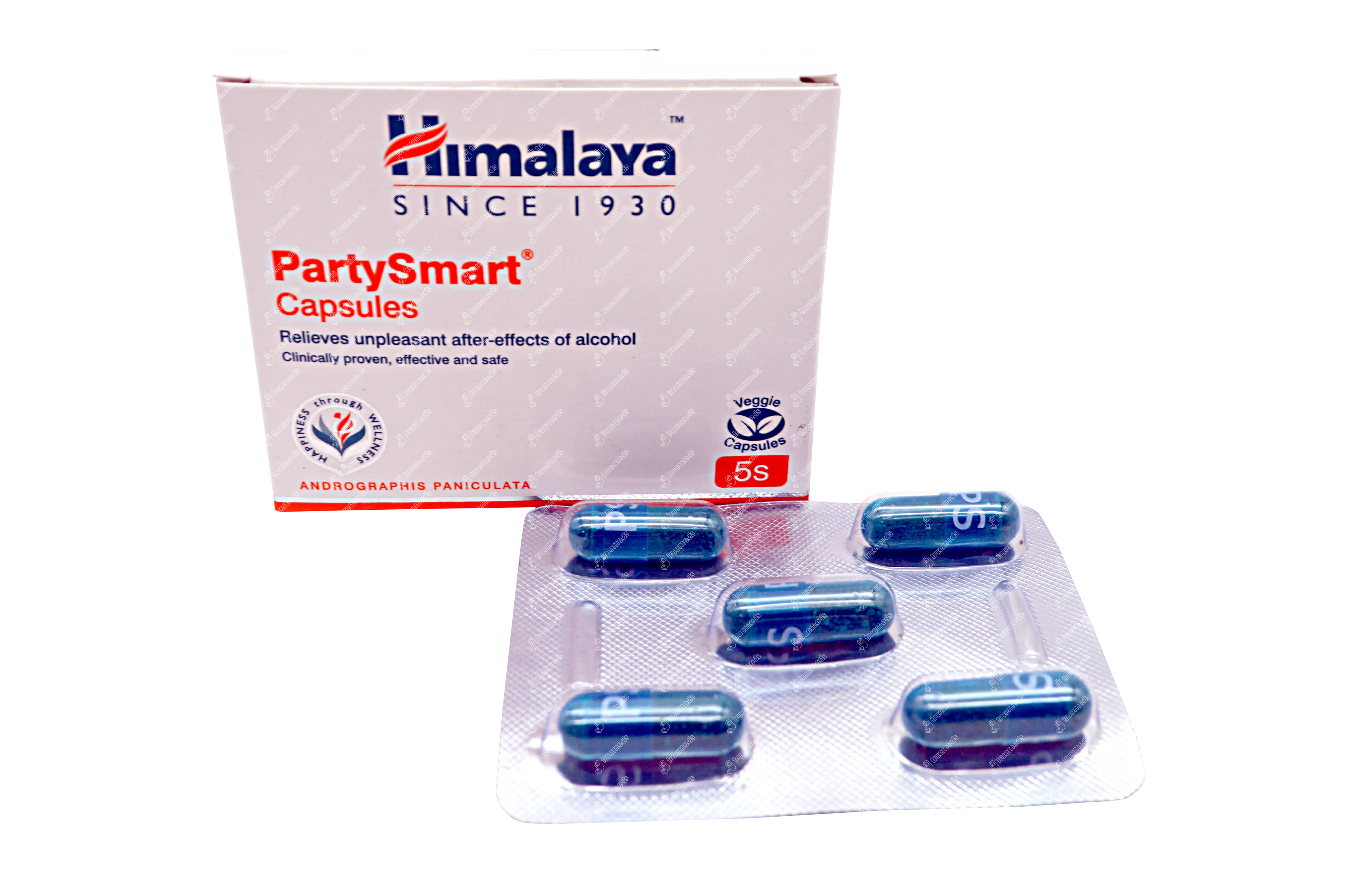 Himalaya Partysmart Capsule 5 - Uses, Side Effects, Dosage, Price