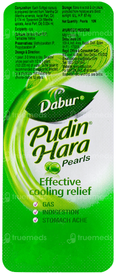 Dabur Pudin Hara Pearls Capsule 10