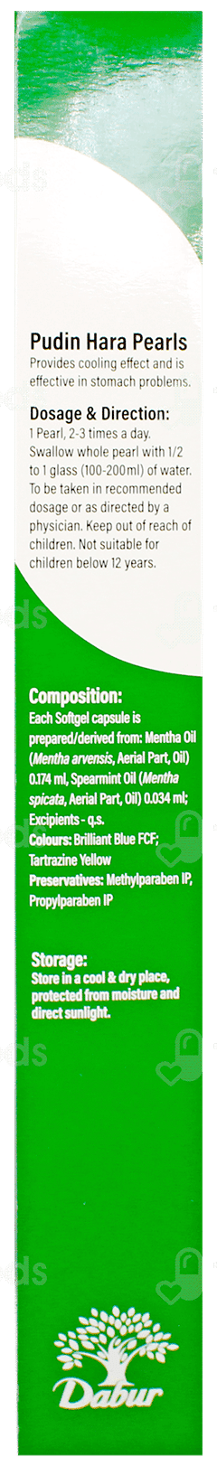 Dabur Pudin Hara Pearls Capsule 10