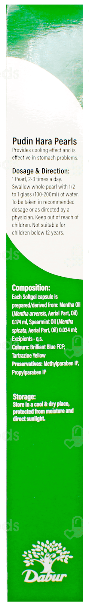 Dabur Pudin Hara Pearls Capsule 10