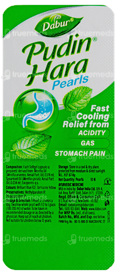 Dabur Pudin Hara Pearls Capsule 10