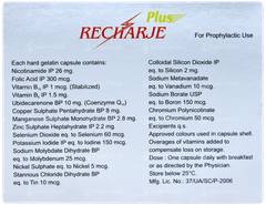 Recharje Plus Capsule 10 Recharje Plus Capsule 10
