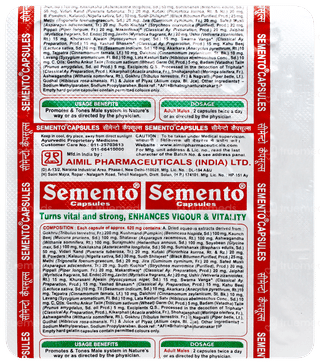 Aimil Semento Capsule 20
