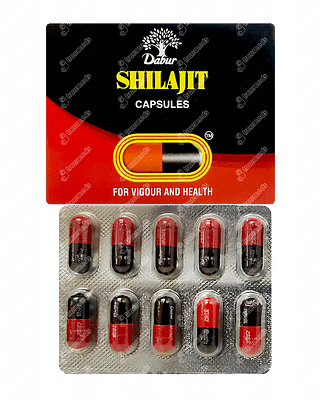 Dabur Shilajit Capsule 10