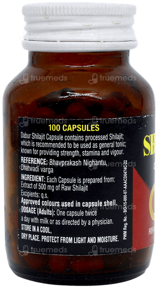 Dabur Shilajit Capsule 100