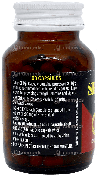 Dabur Shilajit Capsule 100