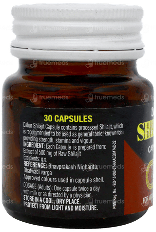 Dabur Shilajit Capsule 30