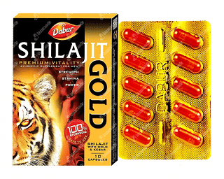 Dabur Shilajit Gold Capsule 10