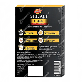 Dabur Shilajit Gold Capsule 10