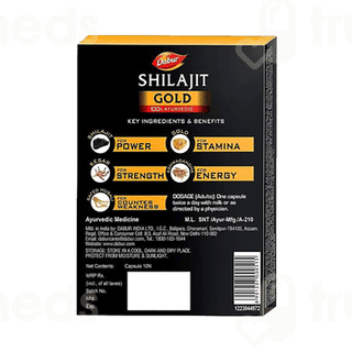 Dabur Shilajit Gold Capsule 10