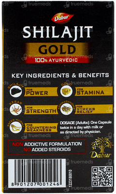 Dabur Shilajit Gold Capsule 20