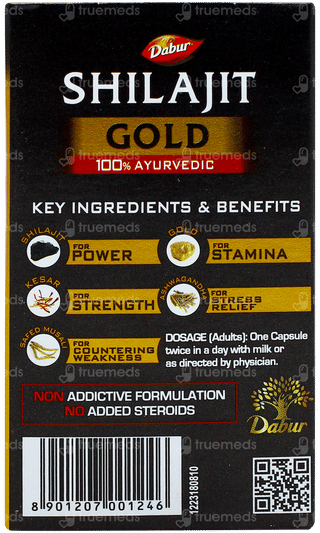 Dabur Shilajit Gold Capsule 20