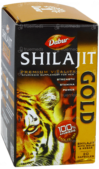 Dabur Shilajit Gold Capsule 20