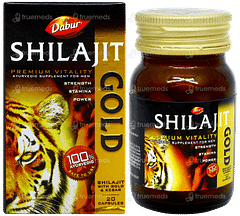Dabur Shilajit Gold Capsule 20 Dabur Shilajit Gold Capsule 20