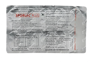 Sporlac Plus Capsule 10