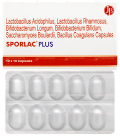 Sporlac Plus Capsule 10
