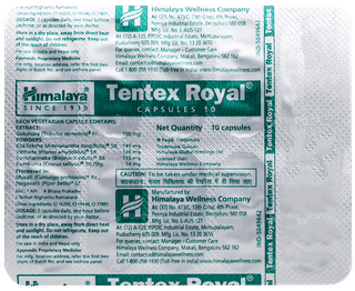 Himalaya Tentex Royal Capsule 10
