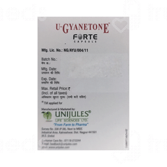 U Gyanetone Forte Capsule 60