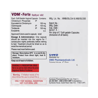 Vdm Forte Vaginal Capsule 7