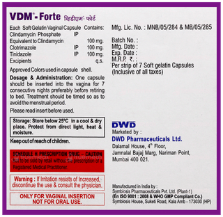 Vdm Forte Vaginal Capsule 7