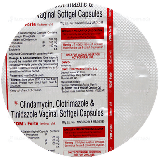 Vdm Forte Vaginal Capsule 7