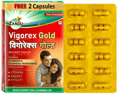 Zandu Vigorex Gold Capsule 10 With 2 Free Capsule