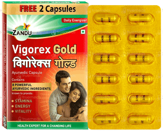 Zandu Vigorex Gold Capsule 10 With 2 Free Capsule
