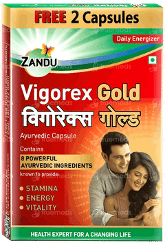 Zandu Vigorex Gold Capsule 10 With 2 Free Capsule