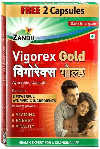 Zandu Vigorex Gold Capsule 10 With 2 Free Capsule