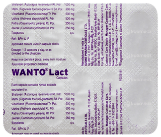 Wanto Lact Capsule 10