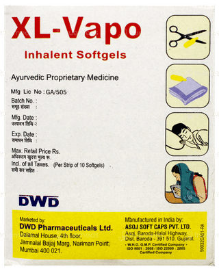 Xl Vapo Inhalent Capsule 10
