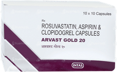 Arvast Gold 20 Capsule 10 Arvast Gold 20 Capsule 10