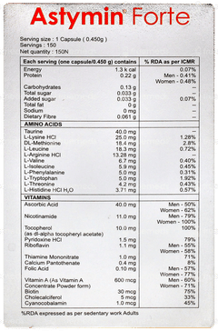 Astymin Forte 2 Pack Of 15 Capsule