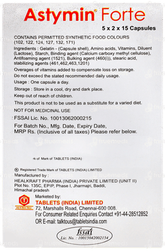 Astymin Forte 2 Pack Of 15 Capsule
