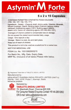 Astymin M Forte 2 Pack Of 15 Capsule