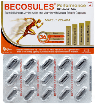 Becosules Performance Capsule 15