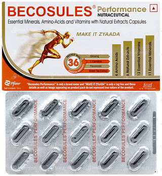 Becosules Performance Capsule 15