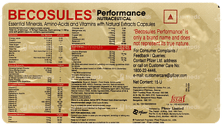 Becosules Performance Capsule 15