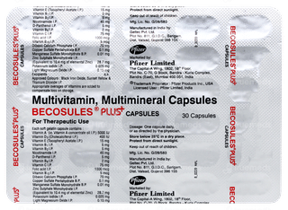 Becosules Plus Capsule 30